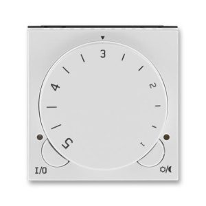 ABB Levit termostat otočný 3292H-A10101 16 šedá/bílá