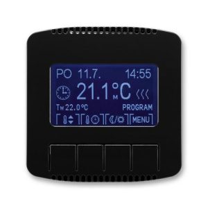 ABB Tango termostat pokojový černá 3292A-A10301 N programovatelný