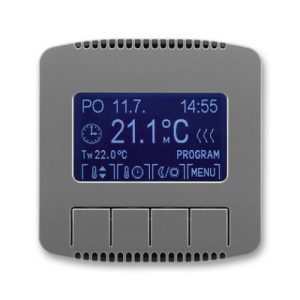 ABB Tango termostat pokojový kouřová šedá 3292A-A10301 S2 programovatelný