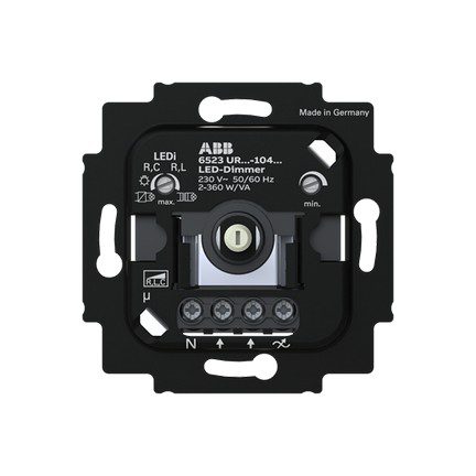 ABB stmívač otočný univerzální i LED 6523 UR-104-500 2CKA006512A0354