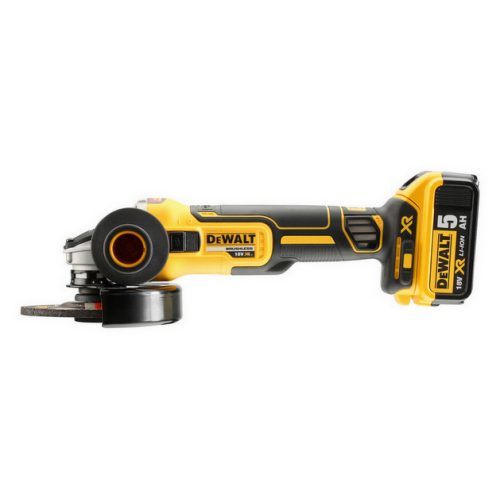 Aku úhlová bruska 125mm DeWALT DCG405P2 18V 2x5Ah - Obrázek 2
