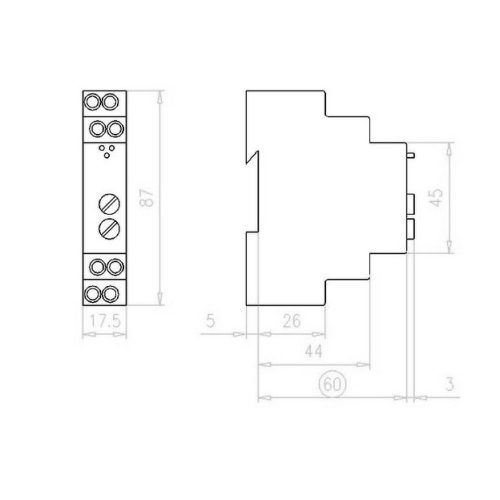 Asymetrický cyklovač EATON ZRTAK/W 24-240VAC/DC 110747 - Obrázek 2