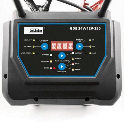 Automatická nabíječka autobaterií 12/24V Güde GDB 250 85129 - Obrázek 2