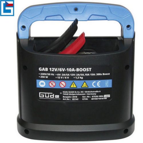 Automatická nabíječka autobaterií 6/12V Güde GAB 10 A BOOST 85142 - Obrázek 2