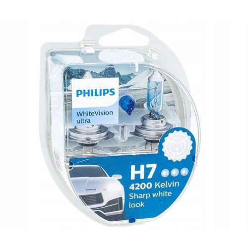 Autožárovka Philips WhiteVision ultra 12972WVUSM H7 PX26d 12V 55W s homologací
