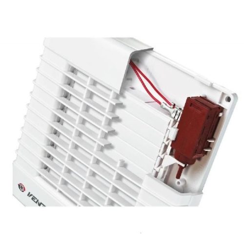Axiální koupelnový ventilátor s automatickou žaluzií a časovým doběhem VENTS 100MAT 1009013 - Obrázek 2