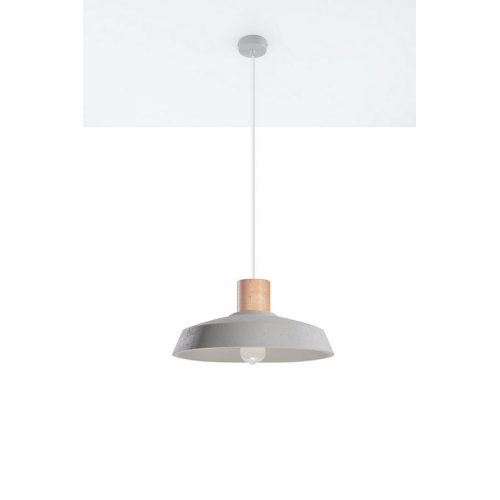 Betonový lustr SOLLUX Afra E27 1x60W bez zdroje SL.0282 - Obrázek 2