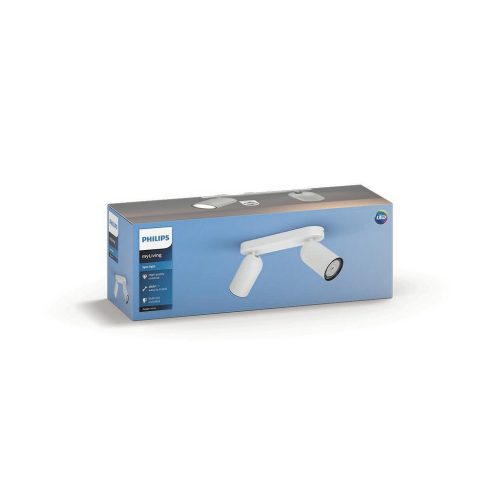 Bodové svítidlo Philips Pongee 50582/31/PN 2xGU10/10W - Obrázek 2