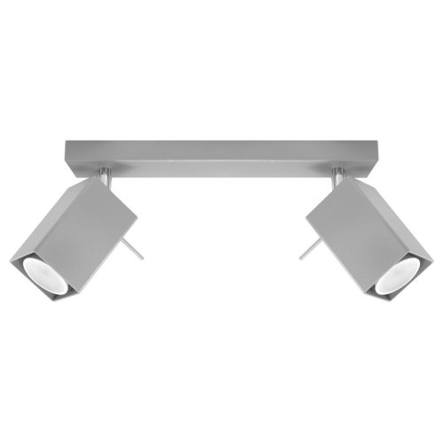 Bodové svítidlo SOLLUX Merida 2 GU10 2x40W bez zdroje SL.0456 šedá