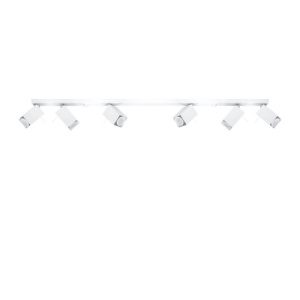 Bodové svítidlo SOLLUX Merida 6l GU10 6x40W bez zdroje SL.0464 bílá