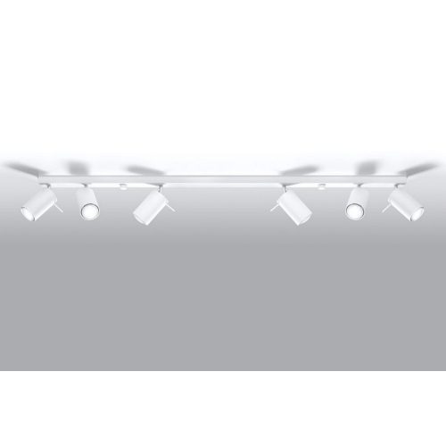 Bodové svítidlo SOLLUX Ring 6l GU10 6x40W bez zdroje SL.0333 bílá - Obrázek 2