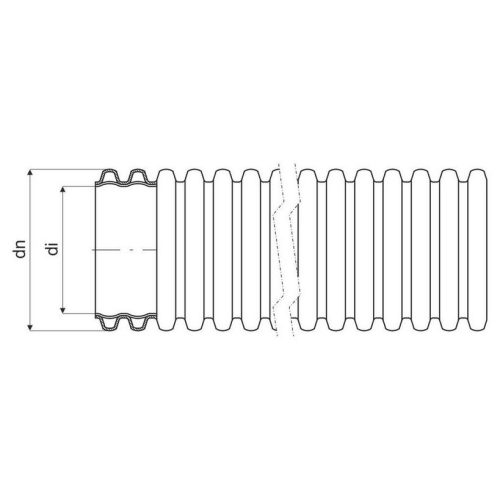 Chránička KOPOS KOPOFLEX 75 KF 09075 BB červená 75mm (25m) - Obrázek 2