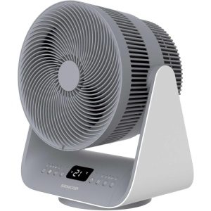 Chytrý teplovzdušný ventilátor s oscilací SENCOR SFH 9200GY 1050/2000W/ECO