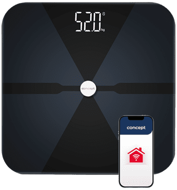 Concept Osobní váha diagnostická 180 kg PERFECT HEALTH VO5100