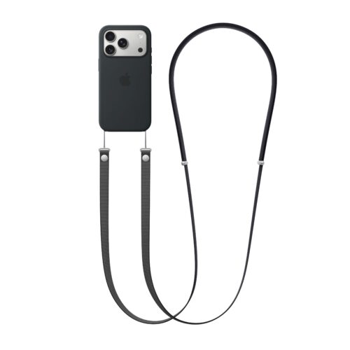 Crossbody popruh Apple - černý - Obrázek 2