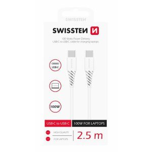 DATOVÝ KABEL SWISSTEN TPE USB-C/USB-C POWER DELIVERY 5A (100W) 2