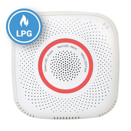 Detektor LPG Shelly Gas LPG se zvukovým světelným alarmem WiFi - Obrázek 2