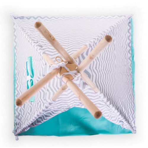 Dětský stan Teepee Jezerní království tyrkysové G21 60026407 - Obrázek 2