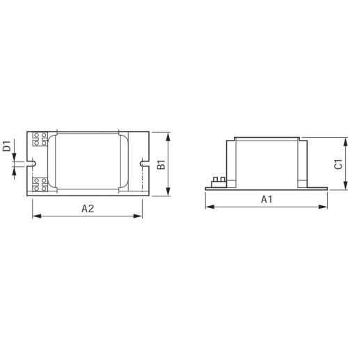 Elektromagnetická tlumivka Philips BSN 100 K302-A2-ITS 230V 50Hz - Obrázek 2