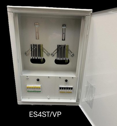Elektroměrový rozvaděč AROVA SERVIS ES 4 stojatý 2x25A/3 šedá pro PRE - Obrázek 2