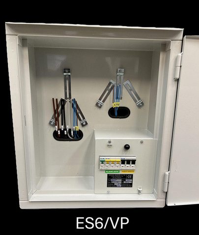 Elektroměrový rozvaděč AROVA SERVIS ES 6/VP 25A/3+HDO pro ČEZ šedý
