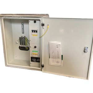 Elektroměrový rozvaděč AROVA SERVIS ES1P/FVE 1x25A/3 pro fotovoltaiku PRE šedý