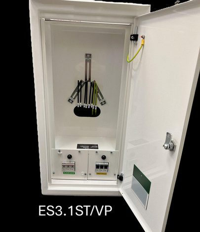 Elektroměrový rozvaděč AROVA SERVIS ES/VP 3.1-25/3 stojatý 1x25A/3 pro PRE bílý - Obrázek 2