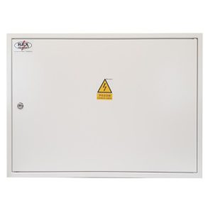 Elektroměrový rozvaděč REX Elektro RE 1/1/VP+54M podružná část vpravo zapuštěný pro ČEZ s hlavním vypínačem 59547