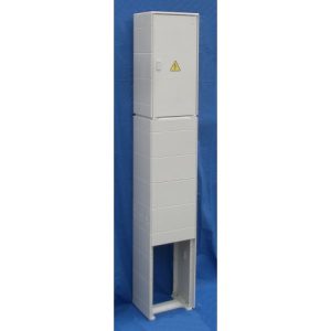 Elektroměrový rozvaděč pilíř DCK ER112/NKP7P/63/QM šedý pro ČEZ