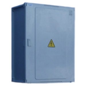 Elektroměrový rozvaděč pro fotovoltaiku DCK ER212/NVP7P-C 63A/QM s vypínačem šedý pro ČEZ