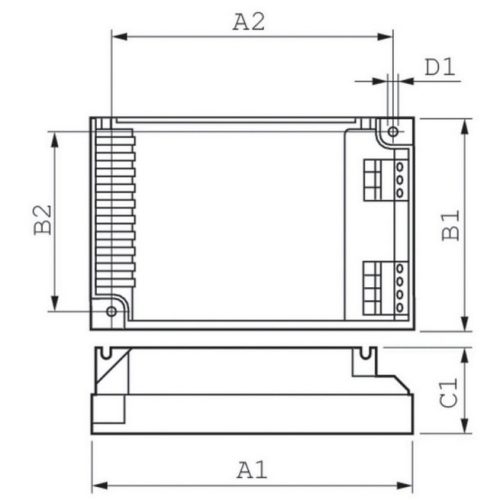 Elektronický předřadník Philips HF-P 2 22-42 PL-T/C/L/TL5C EII - Obrázek 2