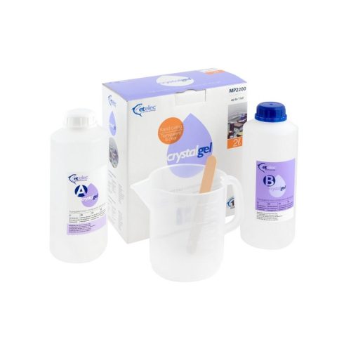 Gel dvousložkový CRYSTALGEL zalévací (2 litry - 2x láhev 1l) 1000558
