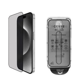 Guess Tvrzené Sklo 2.5D PRIVACY pro iPhone 16 Pro Black GUTGP16LBOKGCIP