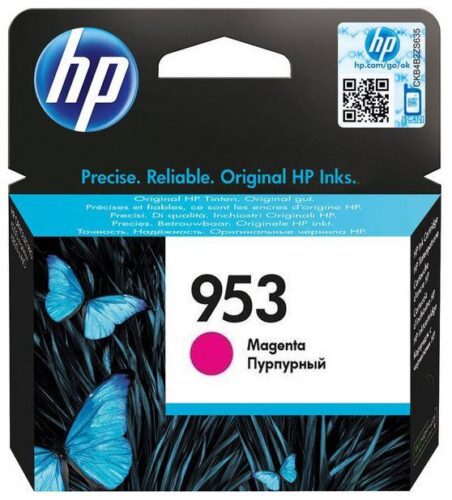 HP 953 purpurová inkoustová kazeta (F6U13AE) - originální