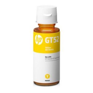 HP GT52 - žlutá lahvička s inkoustem M0H56AE