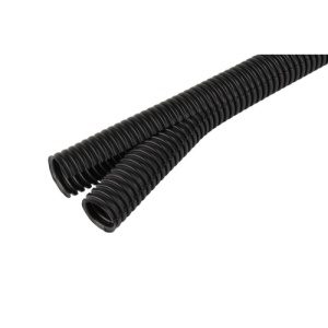 Husí krk trubka rozevíratelná Fränkische Co-flex PP-UV 45mm černá (10m) 38404502