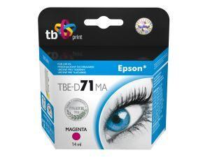 Ink. kazeta TB kompatibilní s Epson T0713 Magenta TBE-D71MA