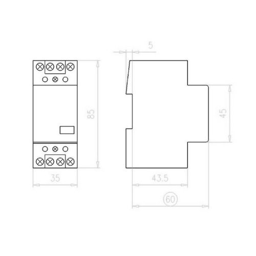 Instalační stykač EATON Z-SCH24/25-40 24V AC 248851 - Obrázek 2
