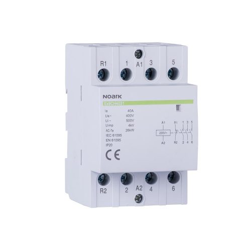 Instalační stykač NOARK Ex9CH40 31 230V 50/60Hz 40A 3NO+1NC 107022