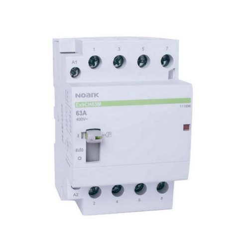Instalační stykač NOARK Ex9CH63M 40 230V EU 230V 63A s manuálním ovládáním 111696