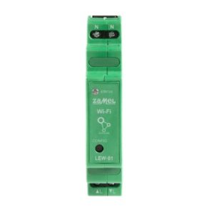 Jednofázový WiFi měřič a monitor spotřeby elektrické energie Zamel LEW-01