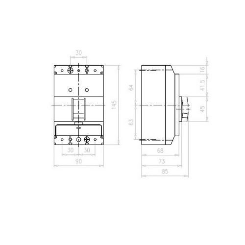 Jistič EATON LZMC1-A125-I 125A 111896 - Obrázek 2
