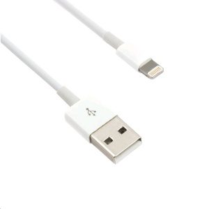 Kabel C-TECH USB 2.0 Lightning (IP5 a vyšší) nabíjecí a synchronizační kabel