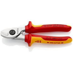 Kabelové nůžky Knipex 95 16 165 do VDE 1000V 165mm do průměru 15mm nebo 50mm2