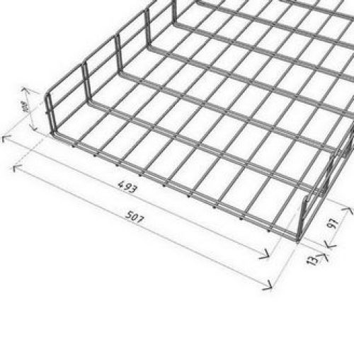 Kabelový žlab Arkys Merkur 2 500x100mm GZ 2m ARK-211270 - Obrázek 2