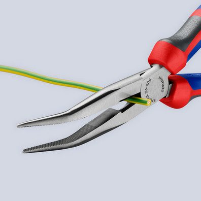 Kleště Knipex 26 22 200 půlkulaté zahnuté 200mm - Obrázek 2