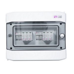 Kompletní DC nástěnná rozvodnice pro FVE ETI RFVE1100/12-DC2/2-16-EMT12 2 stringy IP65 001105402