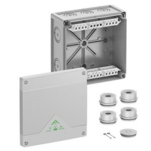 Krabice Spelsberg Abox 160-16 se svorkovnicí 1x5x16mm2 IP55/IP66 šedá 182x182x90 81642001