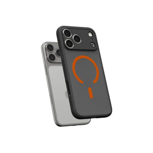 Kryt pro iPhone 17 Pro Max Spigen Ultra Hybrid MagSafe - černý mráz oranžový - Obrázek 2