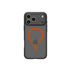 Kryt pro iPhone 17 Pro Max Spigen Ultra Hybrid MagSafe - černý mráz oranžový